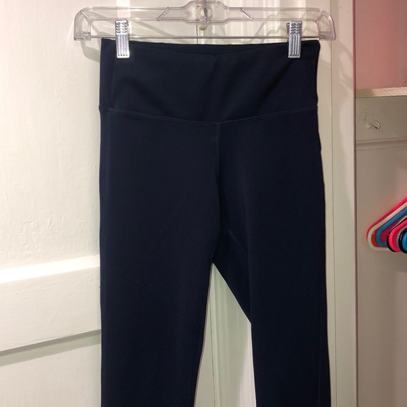New Balance Pants - New Balance Navy Blue Cropped Leggings